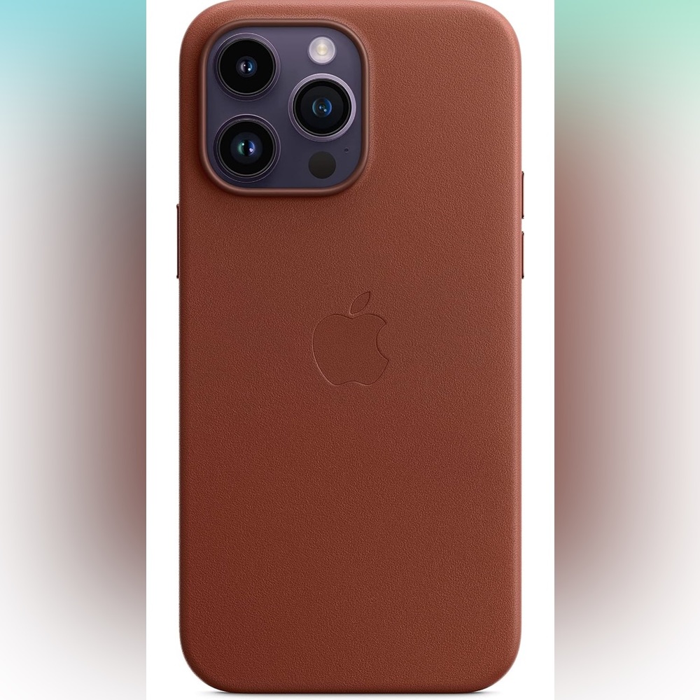 iPhone 14 Pro Max Leather Umber
